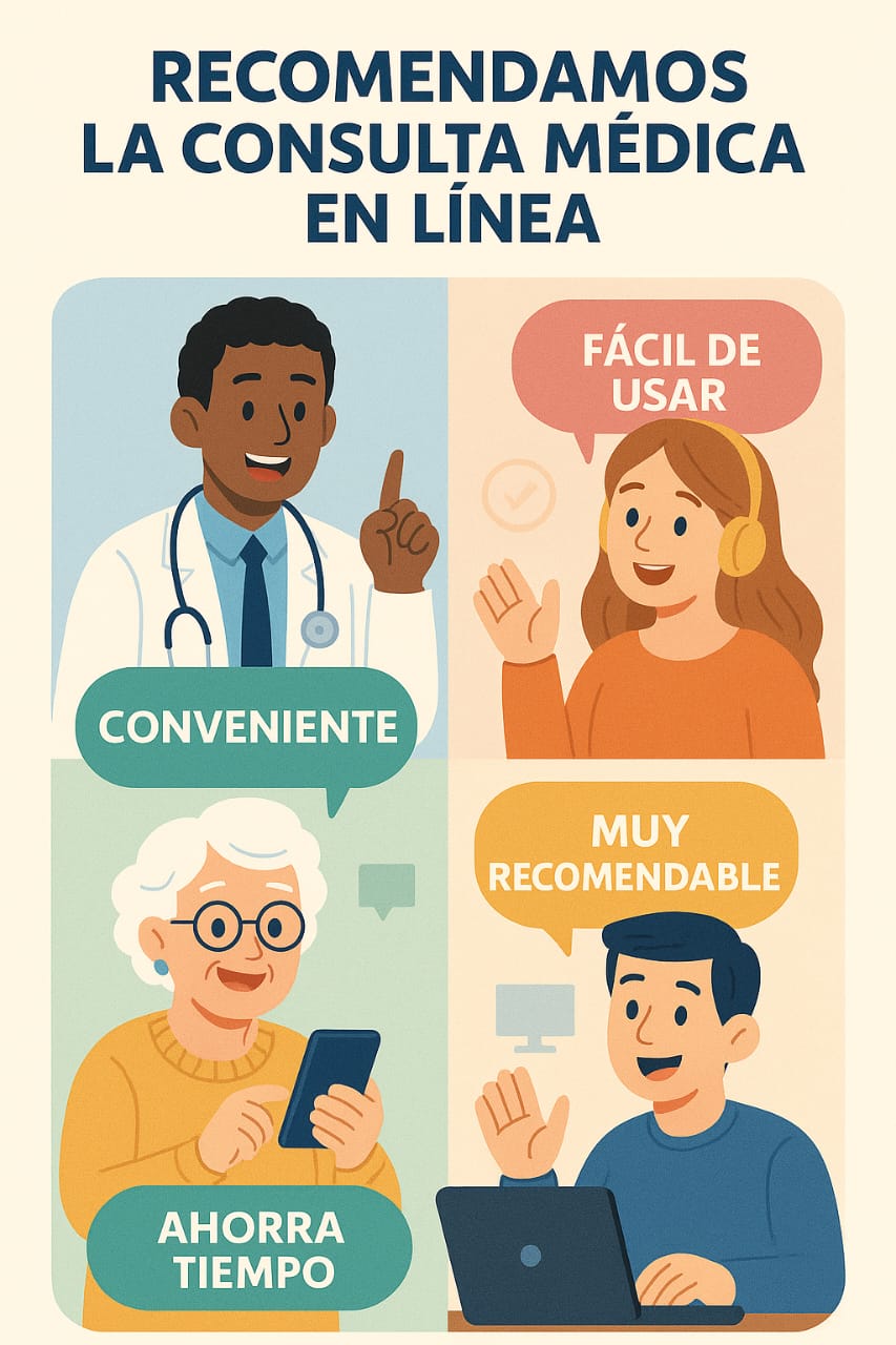 Banner de telemedicina DAKISKAI Online
